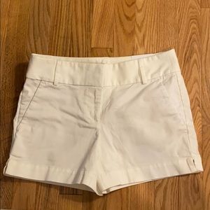 The loft white shorts
